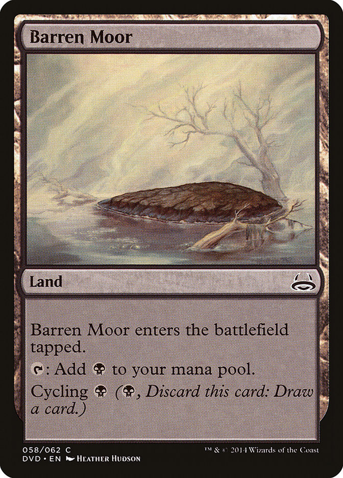 Barren Moor (Divine vs. Demonic) [Duel Decks Anthology] | Cracking-Singles