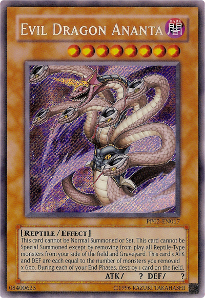 Evil Dragon Ananta [PP02-EN017] Secret Rare | Cracking-Singles