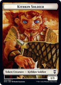 Kithkin Soldier // Pegasus Double-sided Token [Kaldheim Commander Tokens] | Cracking-Singles