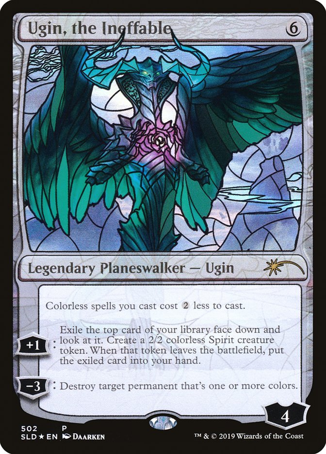 Ugin, the Ineffable (Stained Glass) [Secret Lair Drop Promos] | Cracking-Singles