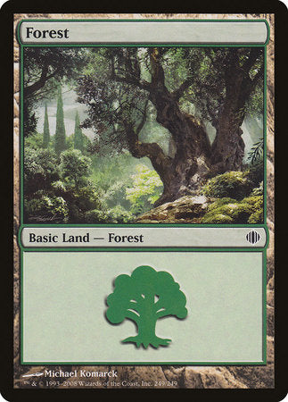 Forest (249) [Shards of Alara] | Cracking-Singles