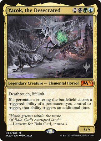 Yarok, the Desecrated [Core Set 2020 Promos] | Cracking-Singles