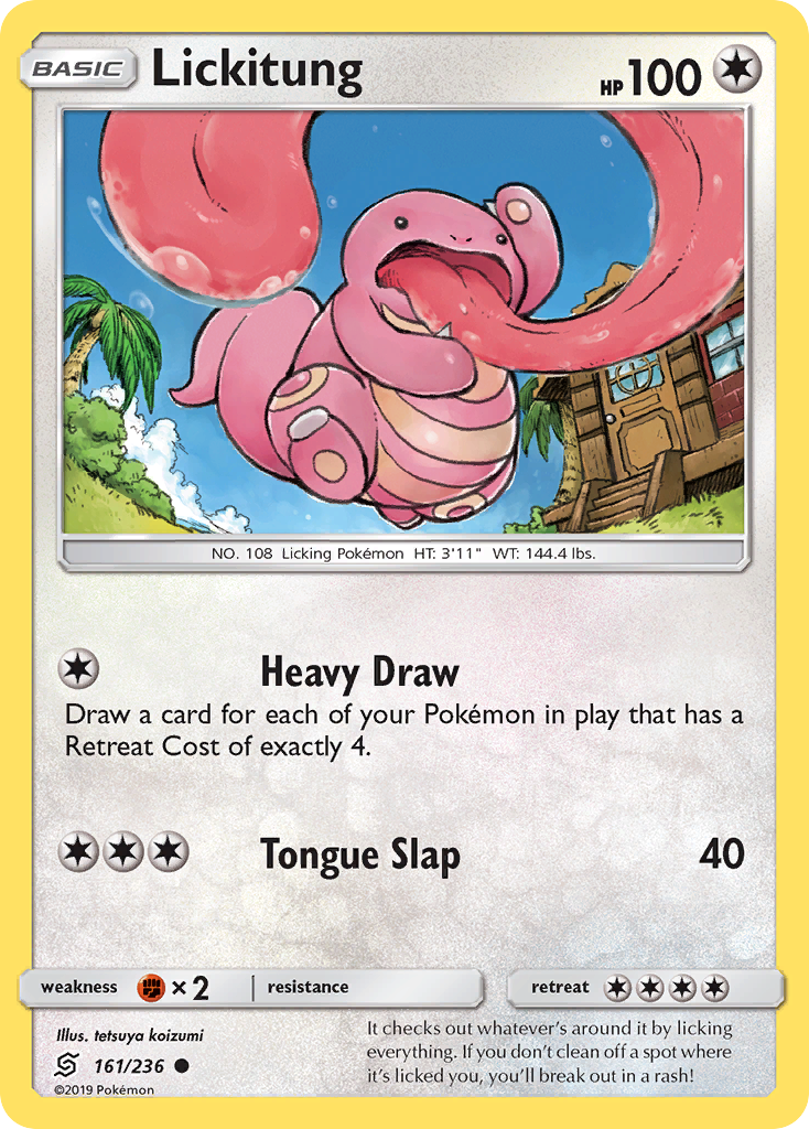 Lickitung (161/236) [Sun & Moon: Unified Minds] | Cracking-Singles