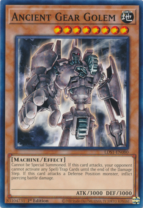 Ancient Gear Golem [LDS1-EN080] Common | Cracking-Singles