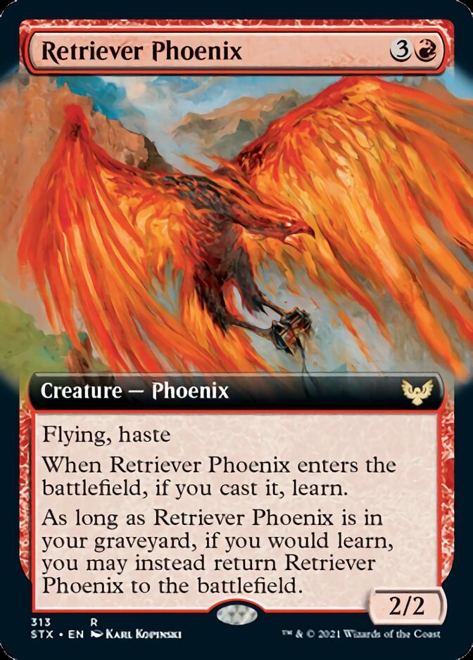 Retriever Phoenix (Extended) [Strixhaven: School of Mages] | Cracking-Singles