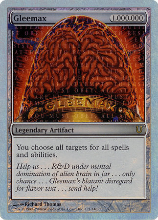 Gleemax (Alternate Foil) [Unhinged] | Cracking-Singles