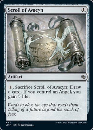 Scroll of Avacyn [Jumpstart] | Cracking-Singles