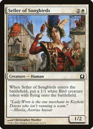 Seller of Songbirds [Return to Ravnica] | Cracking-Singles