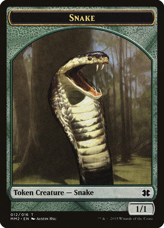 Snake Token [Modern Masters 2015 Tokens] | Cracking-Singles