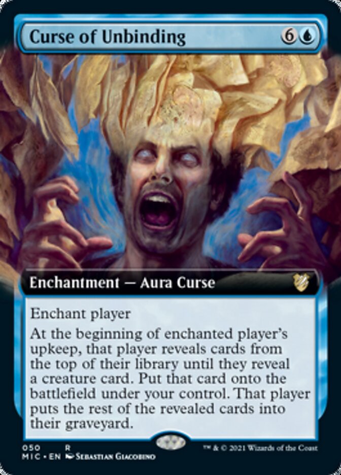 Curse of Unbinding (Extended) [Innistrad: Midnight Hunt Commander] | Cracking-Singles