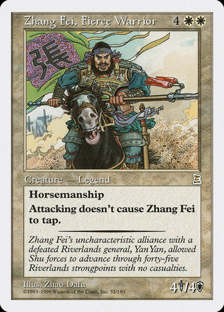 Zhang Fei, Fierce Warrior [Portal Three Kingdoms] | Cracking-Singles