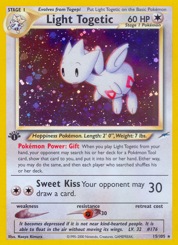 Light Togetic (15/105) [Neo Destiny 1st Edition] | Cracking-Singles