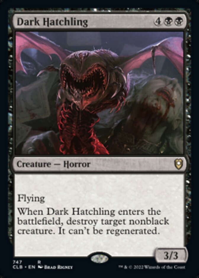 Dark Hatchling [Commander Legends: Battle for Baldur's Gate] | Cracking-Singles