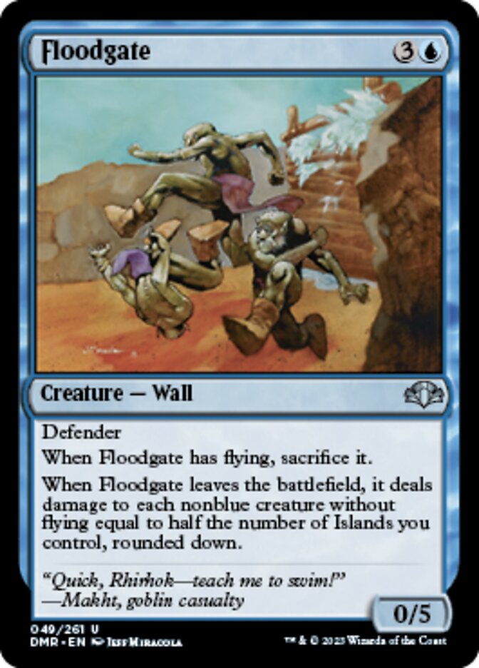 Floodgate [Dominaria Remastered] | Cracking-Singles