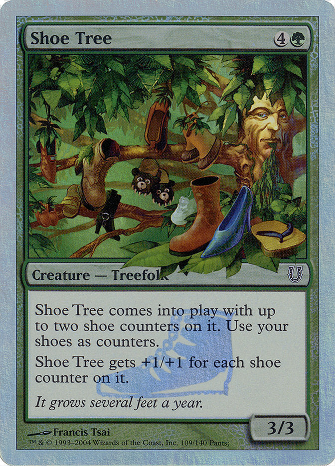 Shoe Tree (Alternate Foil) [Unhinged] | Cracking-Singles