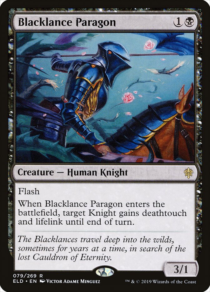 Blacklance Paragon [Throne of Eldraine] | Cracking-Singles