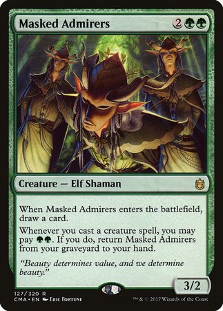 Masked Admirers [Commander Anthology] | Cracking-Singles