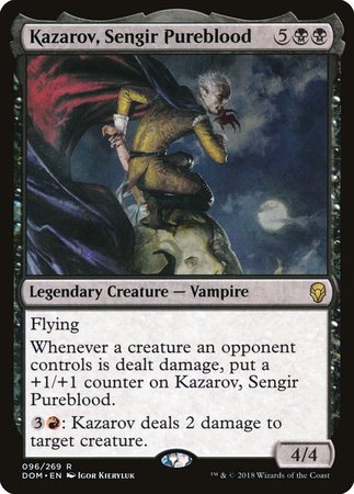 Kazarov, Sengir Pureblood [Dominaria] | Cracking-Singles