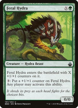 Feral Hydra [Battlebond] | Cracking-Singles