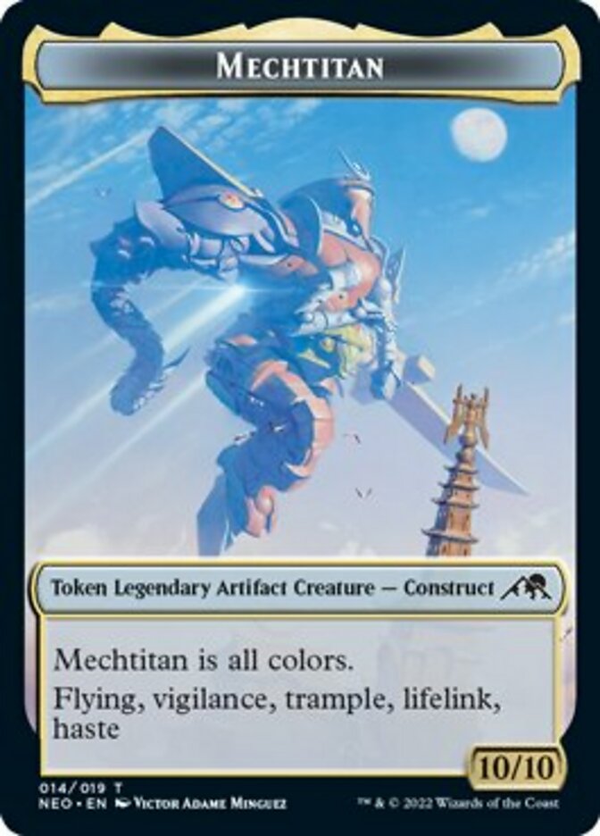 Mechtitan Token [Kamigawa: Neon Dynasty Tokens] | Cracking-Singles