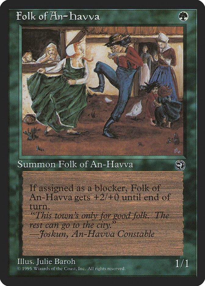 Folk of An-Havva (Joskun Flavor Text) [Homelands] | Cracking-Singles