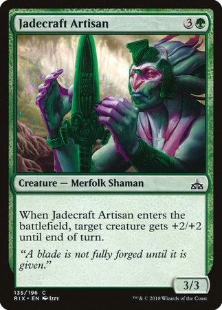 Jadecraft Artisan [Rivals of Ixalan] | Cracking-Singles