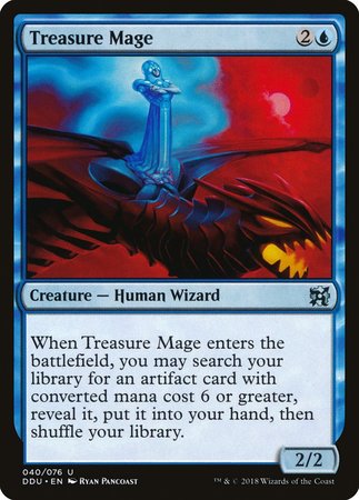 Treasure Mage [Duel Decks: Elves vs. Inventors] | Cracking-Singles