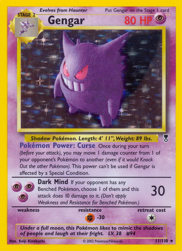 Gengar (11/110) [Legendary Collection] | Cracking-Singles