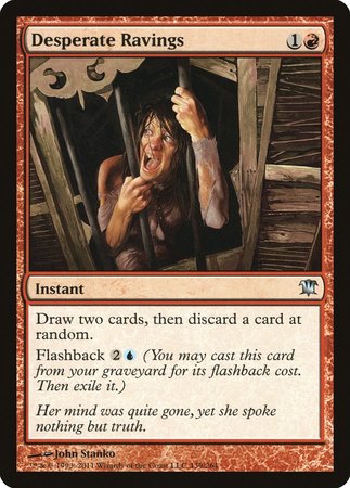 Desperate Ravings [Innistrad] | Cracking-Singles