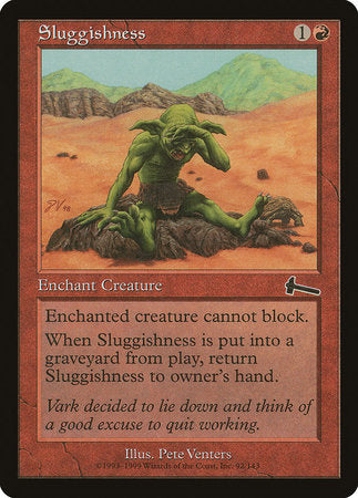 Sluggishness [Urza's Legacy] | Cracking-Singles