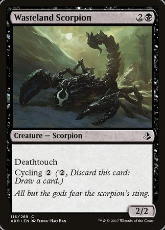 Wasteland Scorpion [Amonkhet] | Cracking-Singles