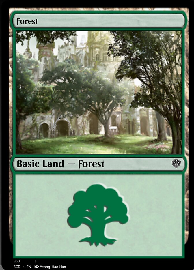 Forest (350) [Starter Commander Decks] | Cracking-Singles