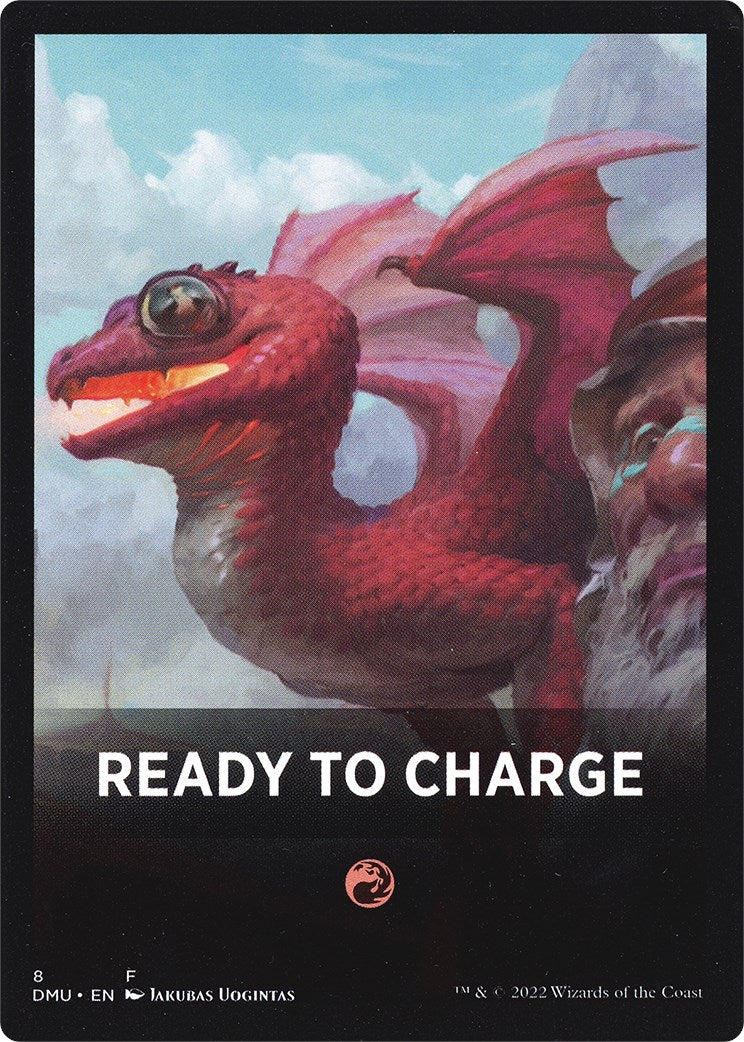 Ready to Charge Theme Card [Dominaria United Tokens] | Cracking-Singles