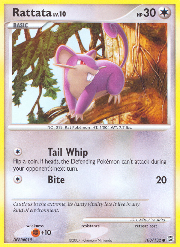 Rattata (103/132) [Diamond & Pearl: Secret Wonders] | Cracking-Singles