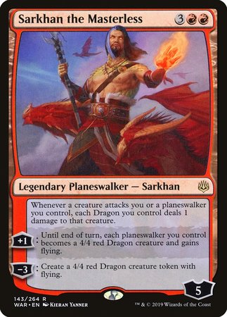 Sarkhan the Masterless [War of the Spark] | Cracking-Singles