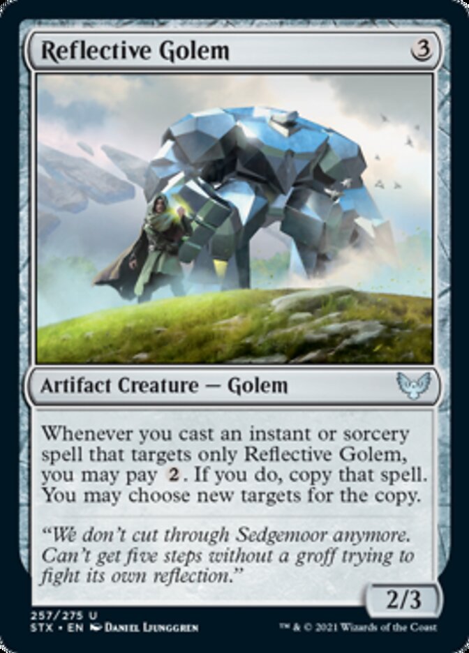 Reflective Golem [Strixhaven: School of Mages] | Cracking-Singles