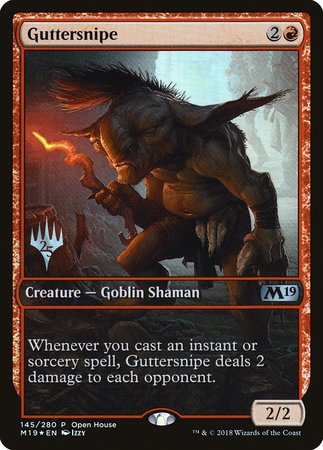 Guttersnipe [Core Set 2019 Promos] | Cracking-Singles