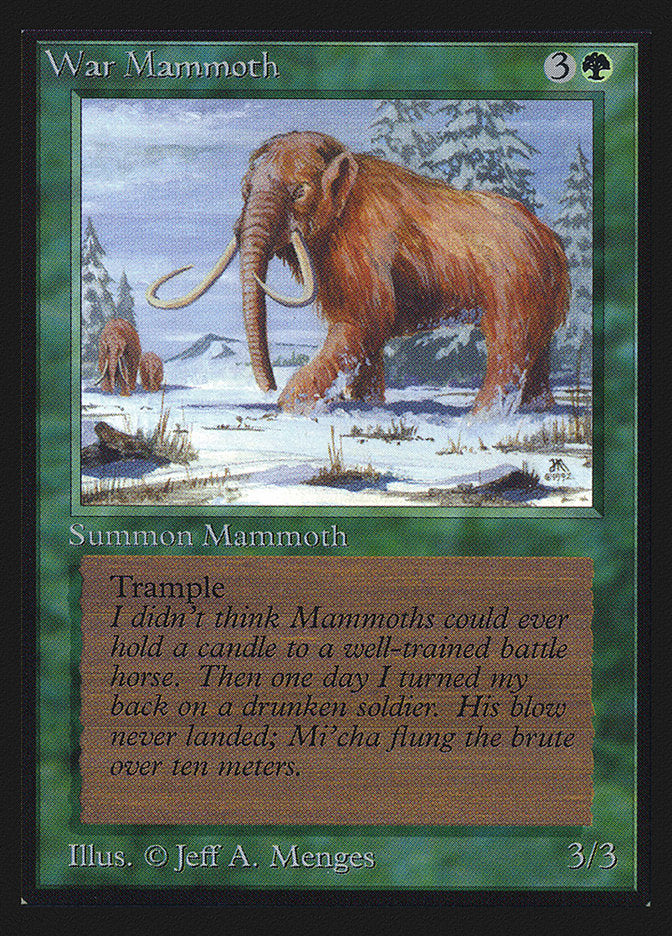 War Mammoth (IE) [Intl. Collectors’ Edition] | Cracking-Singles