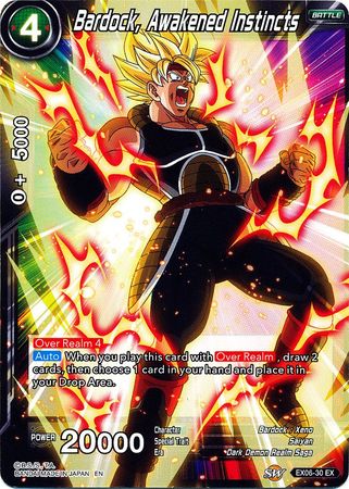 Bardock, Awakened Instincts [EX06-30] | Cracking-Singles