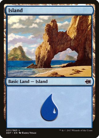 Island (31) [Duel Decks: Merfolk vs. Goblins] | Cracking-Singles