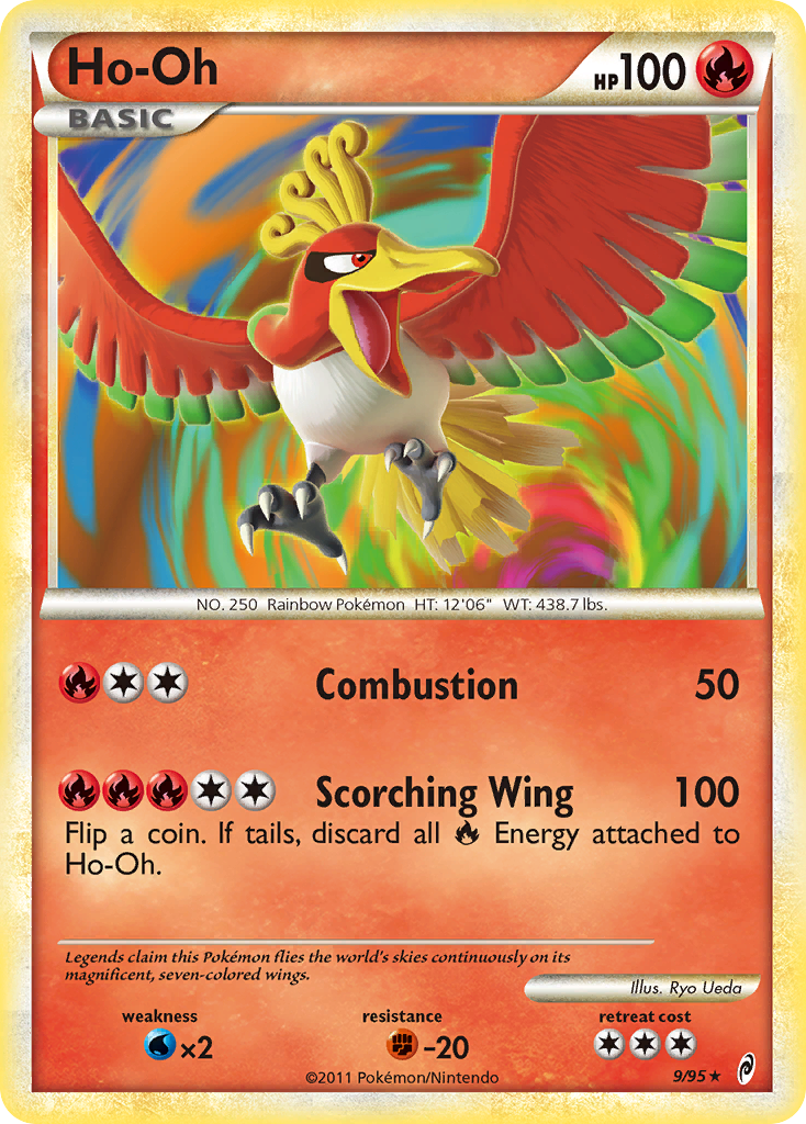 Ho-Oh (9/95) [HeartGold & SoulSilver: Call of Legends] | Cracking-Singles