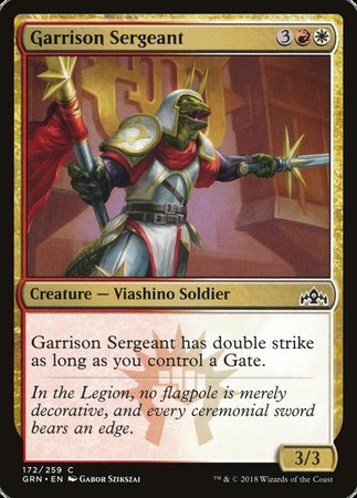 Garrison Sergeant [Guilds of Ravnica] | Cracking-Singles