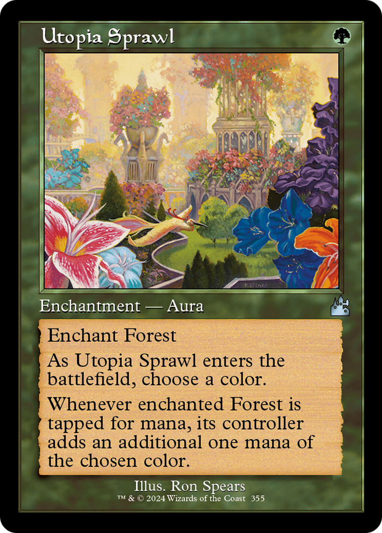 Utopia Sprawl (Retro Frame) [Ravnica Remastered] | Cracking-Singles