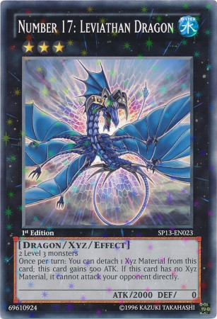 Number 17: Leviathan Dragon [SP13-EN023] Starfoil Rare | Cracking-Singles