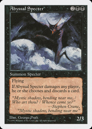 Abyssal Specter [Fifth Edition] | Cracking-Singles