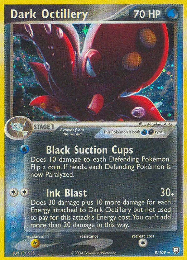 Dark Octillery (8/109) [EX: Team Rocket Returns] | Cracking-Singles