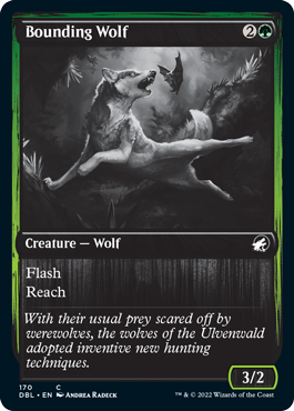 Bounding Wolf [Innistrad: Double Feature] | Cracking-Singles