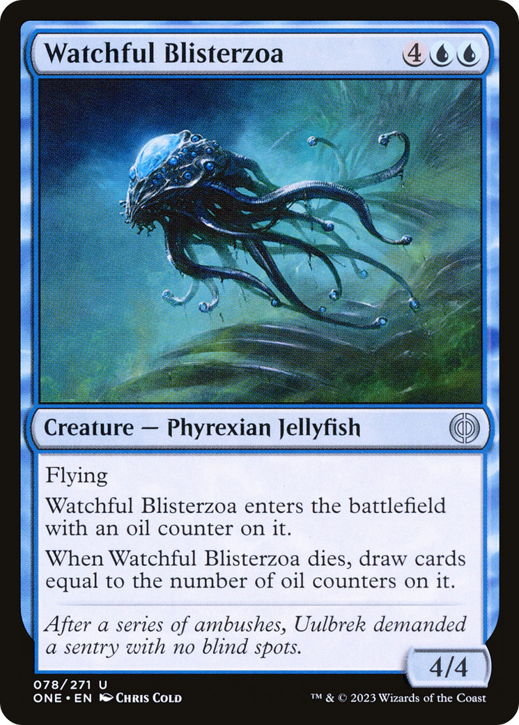 Watchful Blisterzoa [Phyrexia: All Will Be One] | Cracking-Singles