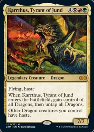 Karrthus, Tyrant of Jund [Double Masters] | Cracking-Singles