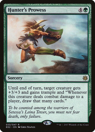 Hunter's Prowess [Explorers of Ixalan] | Cracking-Singles